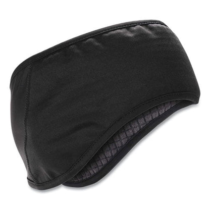 N-ferno 6887 2-layer Winter Headband, Spandex/fleece, One Size Fits Most, Black, Ships In 1-3 Business Days