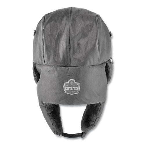 N-ferno 6802zi Zipper Trapper Hat + Universal Bump Cap, S/m, Black, Ships In 1-3 Business Days