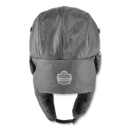 N-ferno 6802zi Zipper Trapper Hat + Universal Bump Cap, L/xl, Black, Ships In 1-3 Business Days