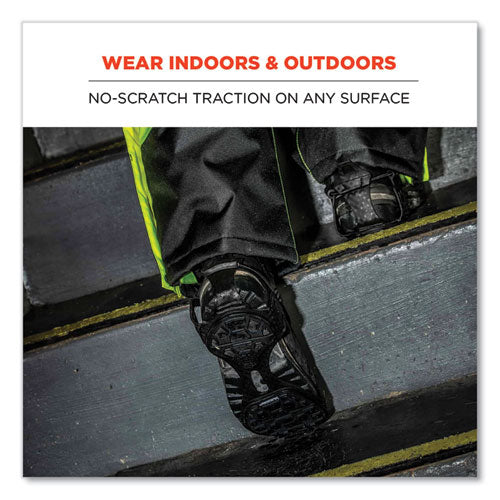 Trex 6325 Spikeless Traction Devices, X-large, Black, Pair, Ships In 1-3 Business Days