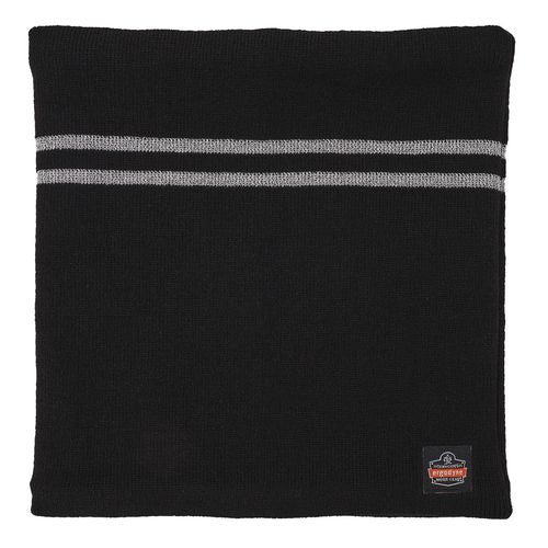 N-ferno 6961 Reflective Winter Neck Gaiter, One Size Fits Most, Black, Ships In 1-3 Business Days