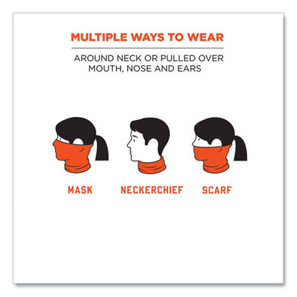 N-ferno 6960 Fleece Neck Gaiter, Fleece, One Size Fits Most, Black, Ships In 1-3 Business Days