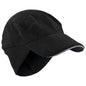 N-ferno 6807 Winter Baseball Cap With Ear Flaps, One Size Fits Most, Black, Ships In 1-3 Business Days