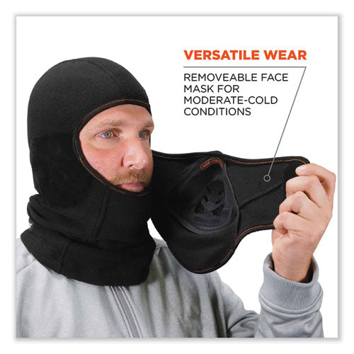 N-ferno 6970 Extreme Hot Rox Balaclava Face Mask, Polyester/spandex, One Size Fits Most, Black, Ships In 1-3 Business Days