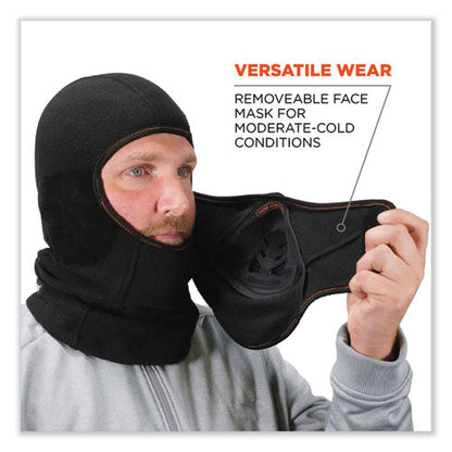 N-ferno 6970 Extreme Hot Rox Balaclava Face Mask, Polyester/spandex, One Size Fits Most, Black, Ships In 1-3 Business Days