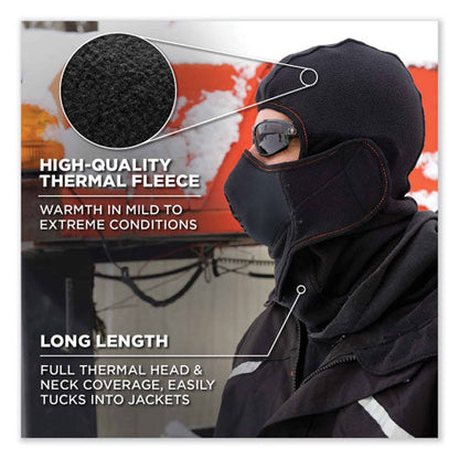 N-ferno 6970 Extreme Hot Rox Balaclava Face Mask, Polyester/spandex, One Size Fits Most, Black, Ships In 1-3 Business Days