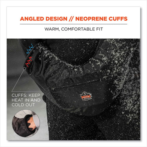 N-ferno 6980 Winter Hand Warmer Muff, Nylon/fleece/neoprene, One Size Fits Most, Black, Ships In 1-3 Business Days