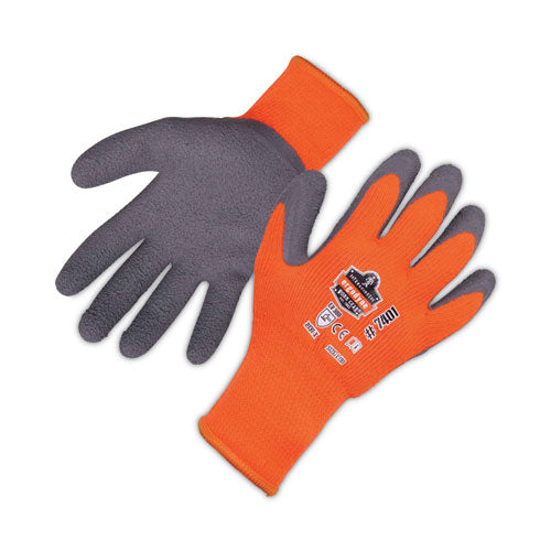 Proflex 7401 Coated Lightweight Winter Gloves, Orange, X-large, Pair, Ships In 1-3 Business Days