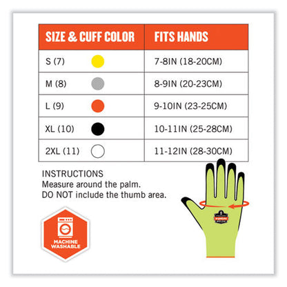 Proflex 7022-case Ansi A2 Coated Cr Gloves Dsx, Lime, Medium, 144 Pairs/carton, Ships In 1-3 Business Days