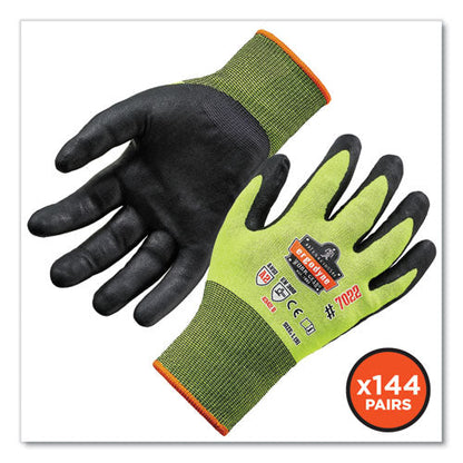 Proflex 7022-case Ansi A2 Coated Cr Gloves Dsx, Lime, Medium, 144 Pairs/carton, Ships In 1-3 Business Days