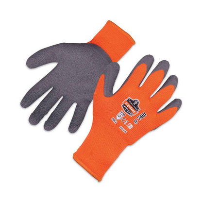 Proflex 7401 Coated Lightweight Winter Gloves, Orange, Large, 144 Pairs, Ships In 1-3 Business Days