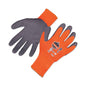 Proflex 7401 Coated Lightweight Winter Gloves, Orange, Large, 144 Pairs, Ships In 1-3 Business Days