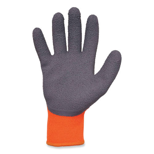 Proflex 7401-case Coated Lightweight Winter Gloves, Orange, 2x-large, 144 Pairs/carton, Ships In 1-3 Business Days