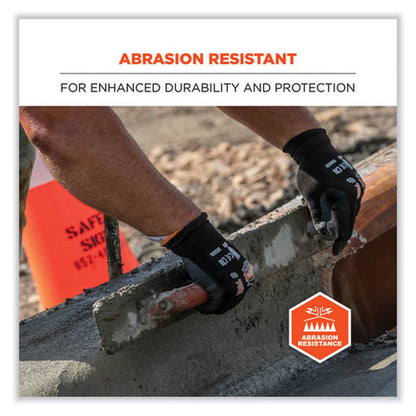 Proflex 7001 Nitrile-coated Gloves, Black, Small, Pair, Ships In 1-3 Business Days