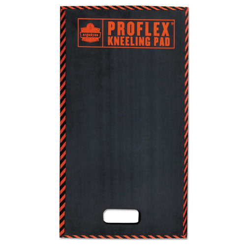 Proflex 385 Large Kneeling Pad, 16 X 28, Black/orange, Ships In 1-3 Business Days