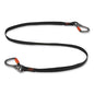 Squids 3139 Tool Lanyard W/2 Locking Swivel Carabiners, 40lb Max Work Capacity, 76", Black/orange, Ships In 1-3 Business Days
