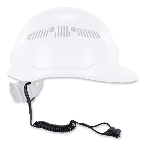 Squids 3158 Coiled Lanyard With Clamp, 2 Lb Max Working Capacity, 12" To 48" Long, Black, Ships In 1-3 Business Days