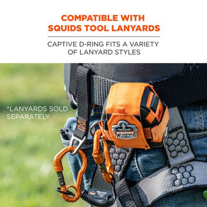 Squids 3171 Anchor Strap Belt Loop Attachment For Tool Tethering, 5 Lb Max, 5" Long, Black, 2/pack, Ships In 1-3 Bus Days