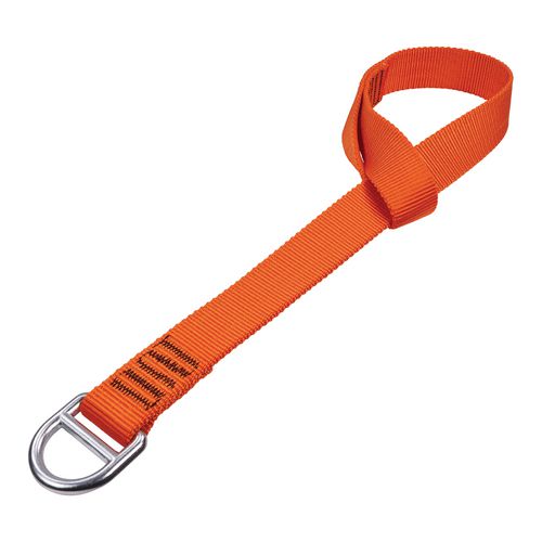 Squids 3177 Anchor Choke Strap For Tool Tethering, 60 Lb Max Safe Working Capacity, 28" Long, Orange, Ships In 1-3 Bus Days