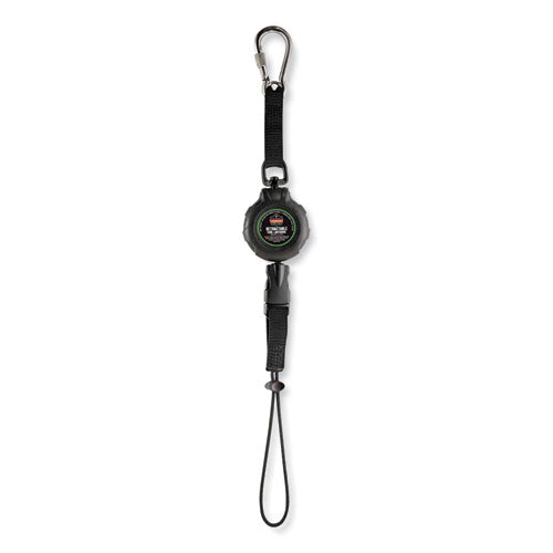 Squids 3001 Retractable Tool Lanyard W/choking-loop Tool Tether+carabiner Anchor, 2lb Capacity,48",ships In 1-3 Business Days