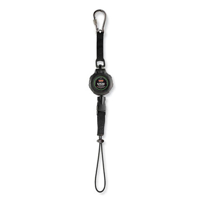 Squids 3001 Retractable Tool Lanyard W/choking-loop Tool Tether+carabiner Anchor, 2lb Capacity,48",ships In 1-3 Business Days