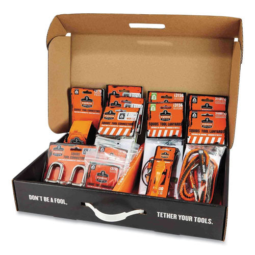 Squids 3187 Scaffolding Worker Tool Tethering Kit, Asstd Max Work Capacities, Lengths And Colors, Ships In 1-3 Business Days
