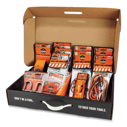 Squids 3187 Scaffolding Worker Tool Tethering Kit, Asstd Max Work Capacities, Lengths And Colors, Ships In 1-3 Business Days
