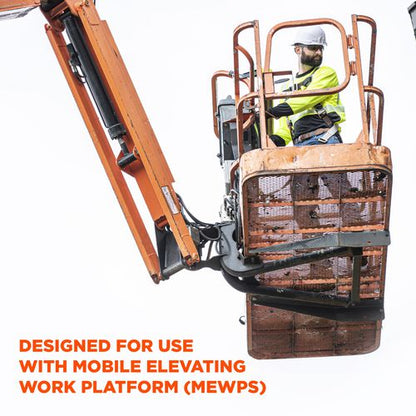 3201 Harness Plus 4 Ft Travel Restraint Lanyard 3197/3198, Ships In 1-3 Business Days