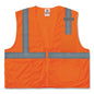 Glowear 8210z Class 2 Economy Mesh Vest, Polyester, Orange, Small/medium, Ships In 1-3 Business Days