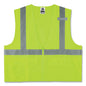 Glowear 8225z Class 2 Standard Solid Vest, Polyester, Lime, 2x-large/3x-large, Ships In 1-3 Business Days