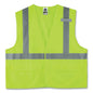 Glowear 8225hl Class 2 Standard Solid Hook And Loop Vest, Polyester, Lime, Large/x-large, Ships In 1-3 Business Days