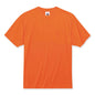 Glowear 8089 Non-certified Hi-vis T-shirt, Polyester, Medium, Orange, Ships In 1-3 Business Days
