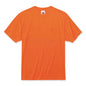 Glowear 8089 Non-certified Hi-vis T-shirt, Polyester, 3x-large, Orange, Ships In 1-3 Business Days
