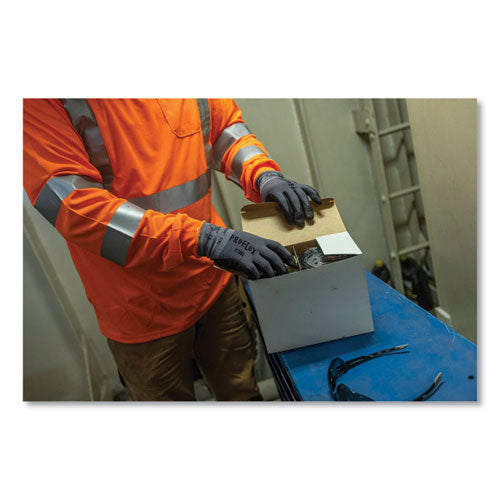 Glowear 8391 Class 3 Hi-vis Long Sleeve Shirt, Polyester, Orange, Large, Ships In 1-3 Business Days