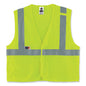 Glowear 8263frhl Class 2 Fr Safety Economy Hook And Loop Vest, Modacrylic Mesh/cotton, L/xl Lime, Ships In 1-3 Business Days