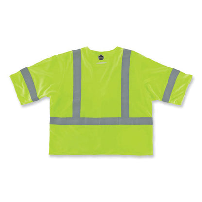 Glowear 8356frhl Class 3 Fr Hook And Loop Safety Vest With Sleeves, Modacrylic, Small/med, Lime, Ships In 1-3 Business Days