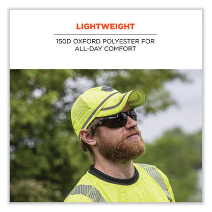 Glowear 8930 Hi-vis Baseball Cap, Polyester, One Size Fits Most, Lime, Ships In 1-3 Business Days