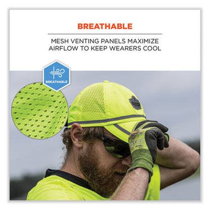 Glowear 8930 Hi-vis Baseball Cap, Polyester, One Size Fits Most, Lime, Ships In 1-3 Business Days