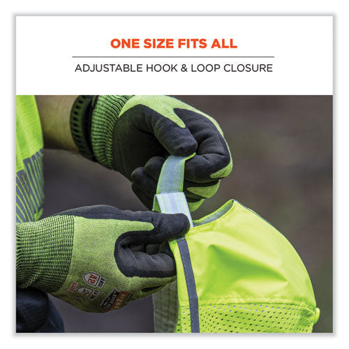 Glowear 8930 Hi-vis Baseball Cap, Polyester, One Size Fits Most, Lime, Ships In 1-3 Business Days