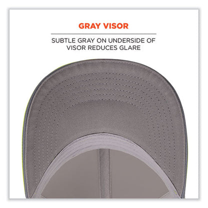 Glowear 8931 Reflective Stretch-fit Hat, Cotton/polyester, Small/medium, Hi-vis Lime, Ships In 1-3 Business Days