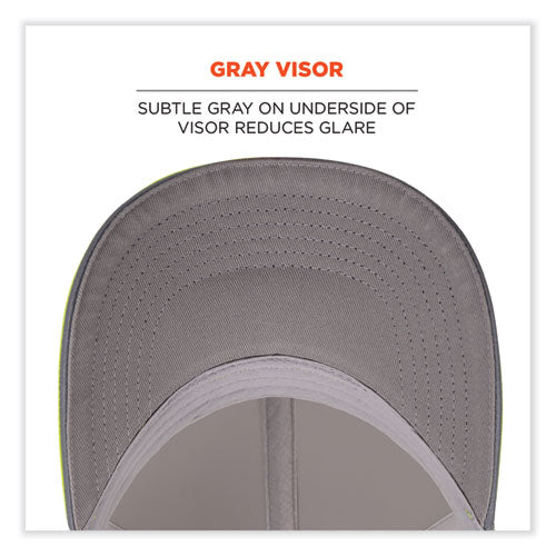 Glowear 8931 Reflective Stretch-fit Hat, Cotton/polyester, Large/x-large, Hi-vis Lime, Ships In 1-3 Business Days