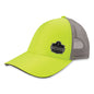 Glowear 8933 Reflective Snapback Hat, Cotton/polyester, Ergodyne Logo, One Size, Hi-vis Lime, Ships In 1-3 Business Days