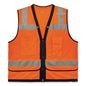 Glowear 8253hdz Class 2 Heavy-duty Mesh Surveyors Vest, Polyester, Small/medium, Orange, Ships In 1-3 Business Days