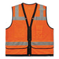 Glowear 8253hdz Class 2 Heavy-duty Mesh Surveyors Vest, Polyester, Large/x-large, Orange, Ships In 1-3 Business Days