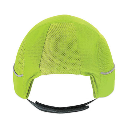 Skullerz 8950 Bump Cap Hat, Short Brim, Lime, Ships In 1-3 Business Days