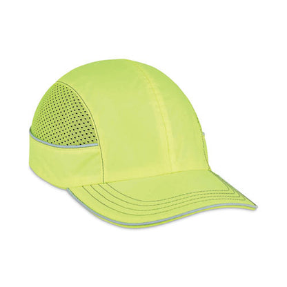 Skullerz 8950 Bump Cap Hat, Long Brim, Lime, Ships In 1-3 Business Days