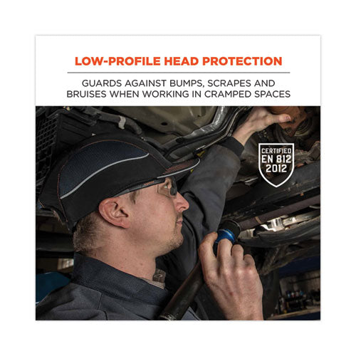 Skullerz 8950 Bump Cap Hat, Long Brim, Lime, Ships In 1-3 Business Days