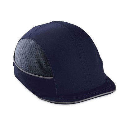 Skullerz 8950 Bump Cap Hat, Micro Brim, Navy, Ships In 1-3 Business Days