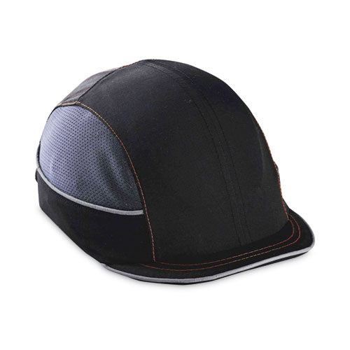 Skullerz 8950 Bump Cap Hat, Micro Brim, Black, Ships In 1-3 Business Days