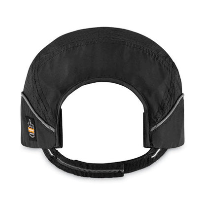 Skullerz 8955 Lightweight Bump Cap Hat, Long Brim, Black, Ships In 1-3 Business Days